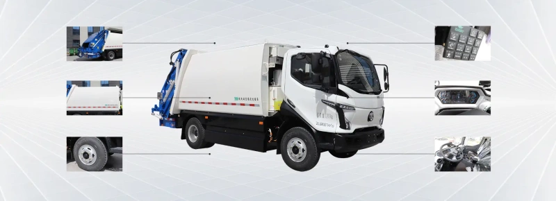 Electrolyte leakage of New Energy Garbage Truck