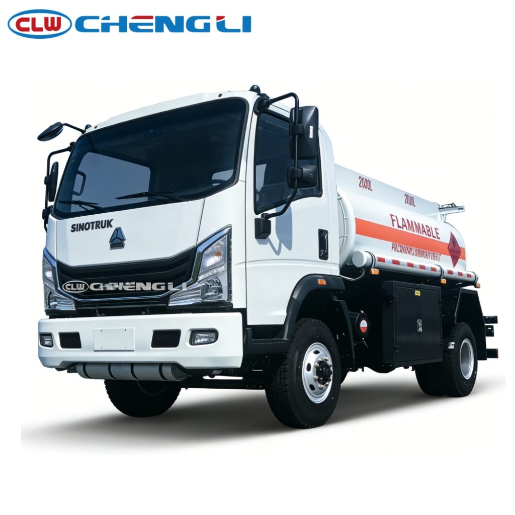 howo 2000+2000L refueling truck