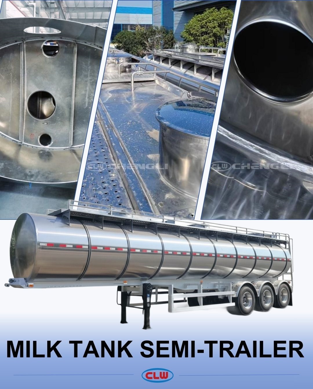 30000L Milk Tank Trailer