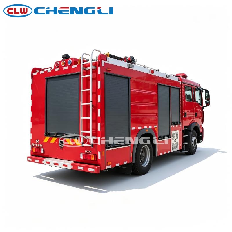 20 Tons dry powder foam combined fire truck