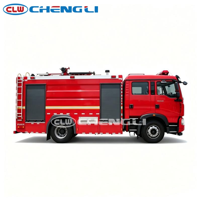 20 Tons dry powder foam combined fire truck