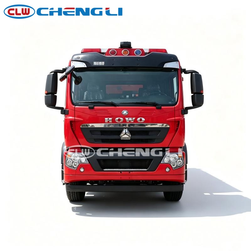 20 Tons dry powder foam combined fire truck