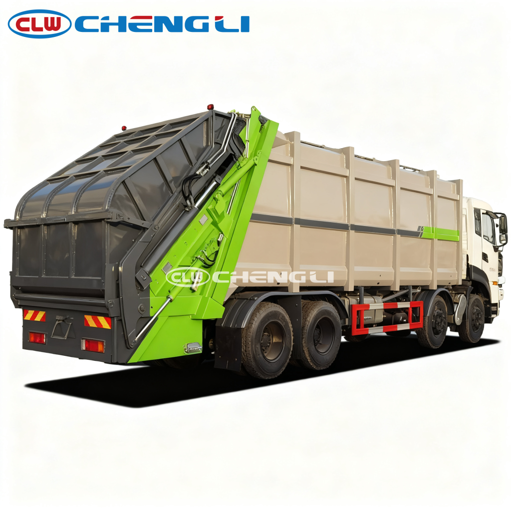 38cbm compactor garbage truck