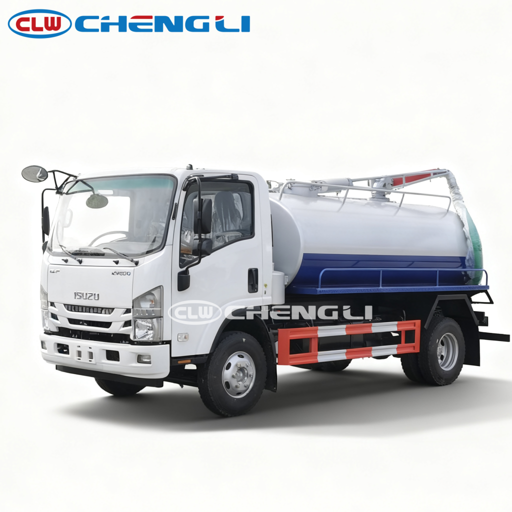 Isuzu 6cbm Sewage Suction truck