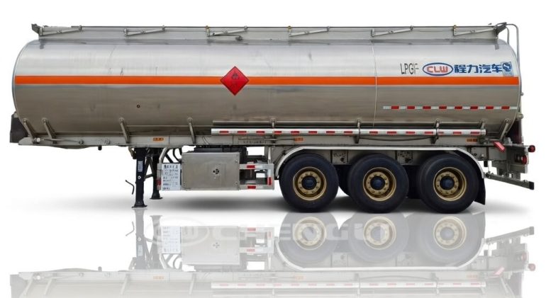 49000L LPG LNG Transport Tank Semi Trailer