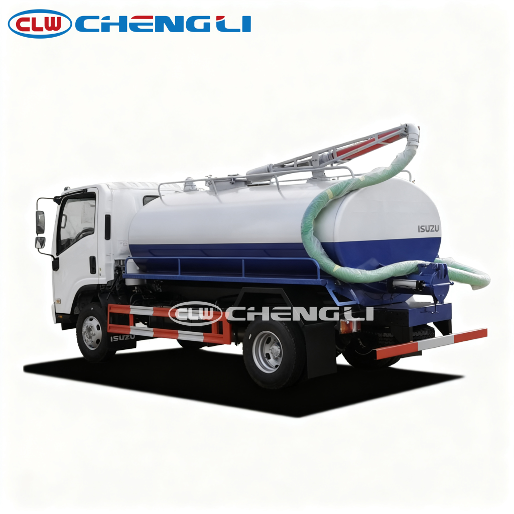 Isuzu 6cbm Sewage Suction truck
