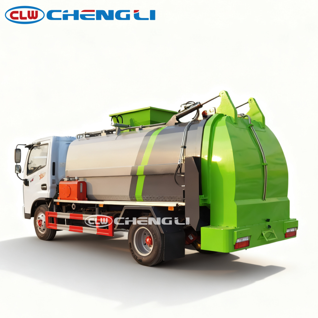 4x2 Food waste garbage truck