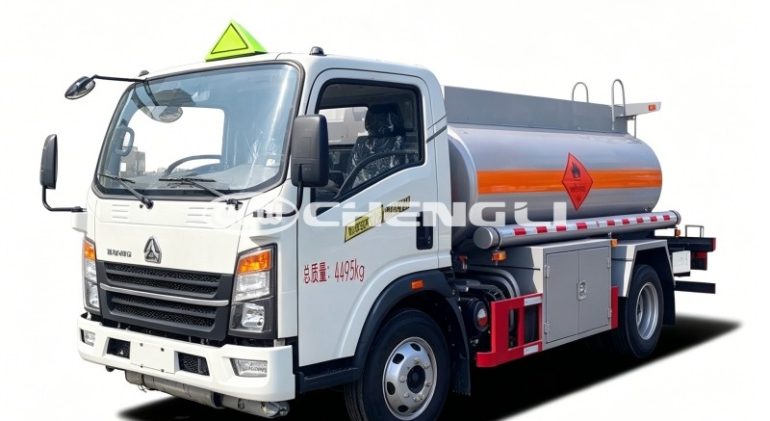 6600L Corrosive Chemical Tank Truck