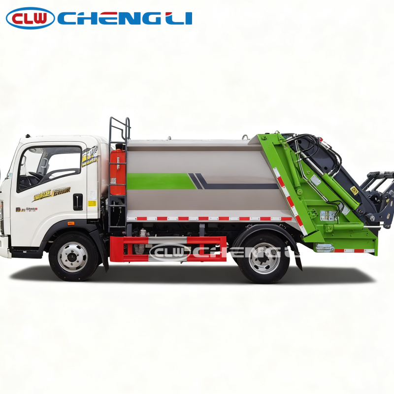 5CBM HOWO Compactor Garbage Truck