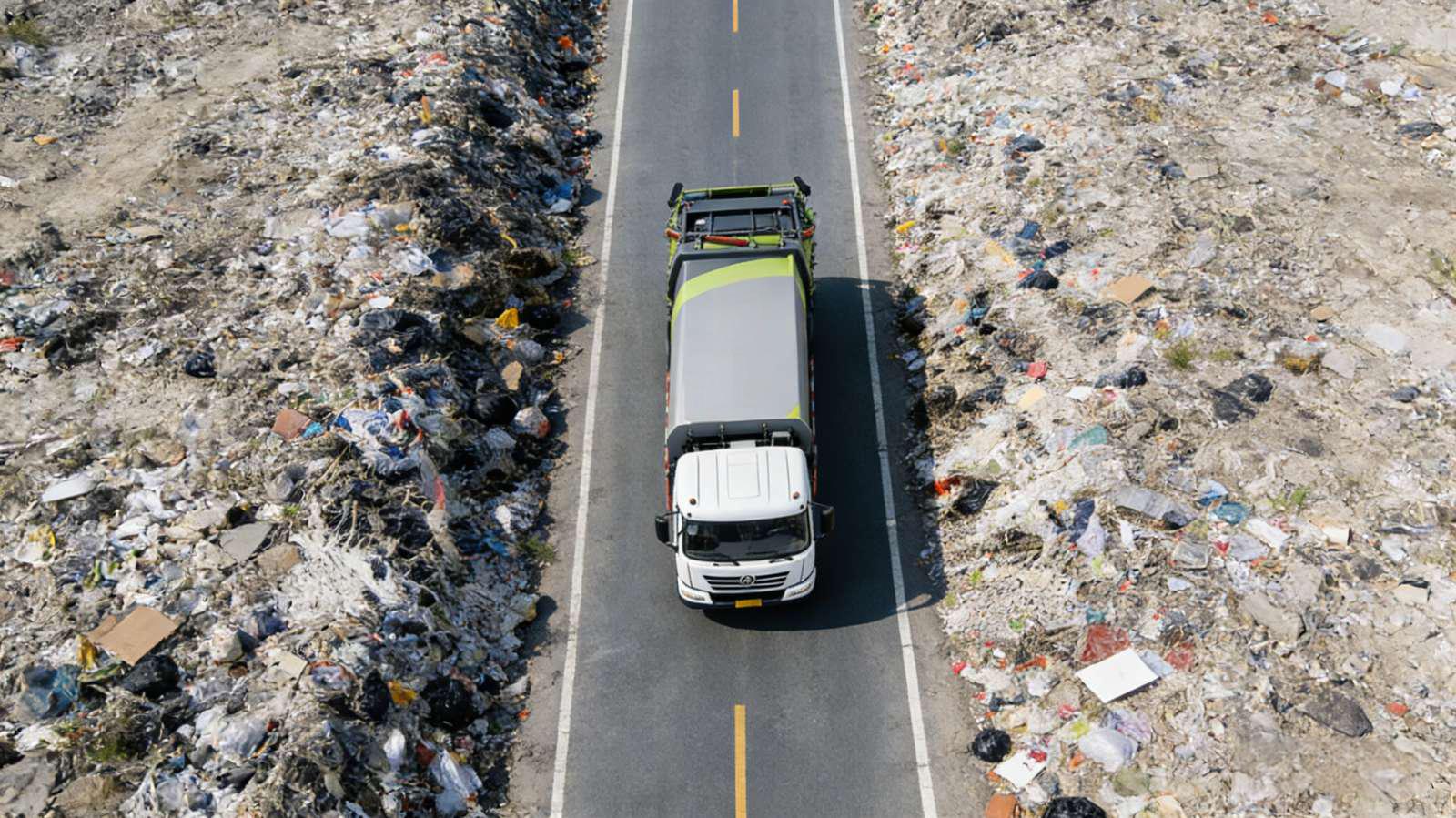 4CBM Compressed Garbage Truck