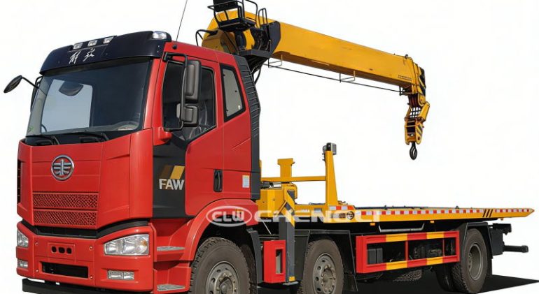 6x2 FAW Wrecker Truck