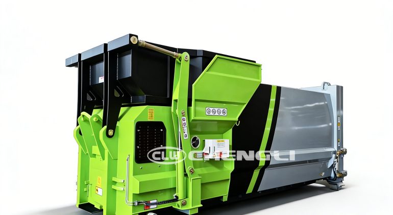 8-20cbm mobile garbage compressor