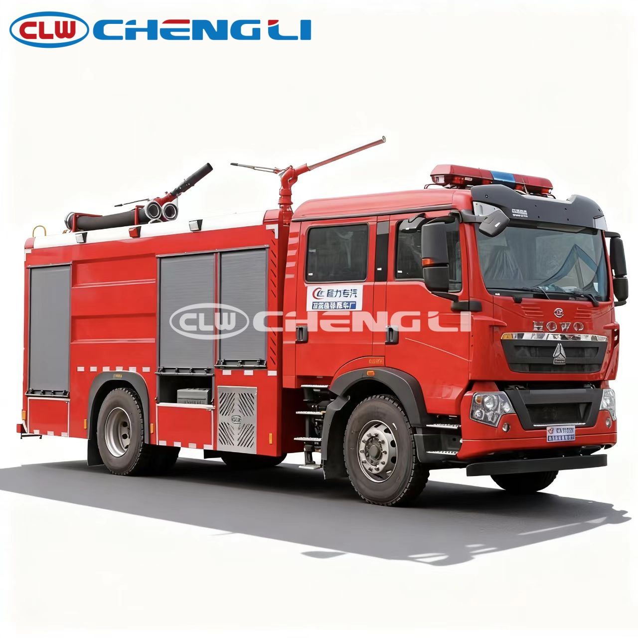 20tons Dry Powder Foam Combined Fire Truck