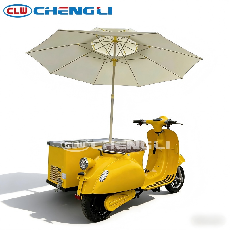 120L Freezer Box Electric Ice Cream Motorcycle