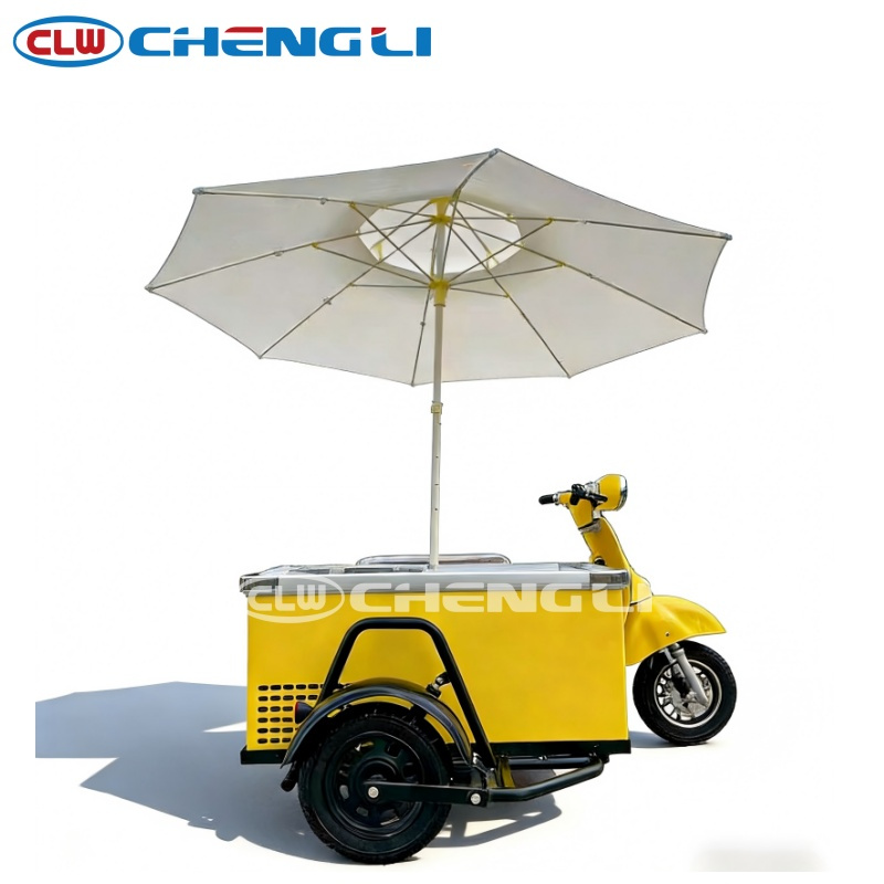 120L Freezer Box Electric Ice Cream Motorcycle