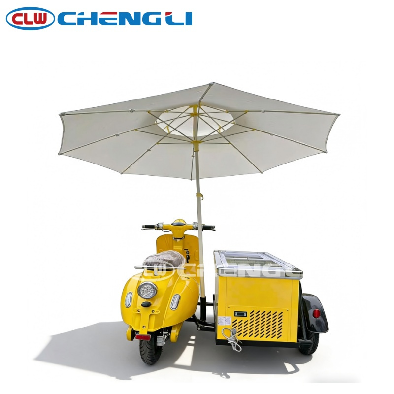 120L Freezer Box Electric Ice Cream Motorcycle