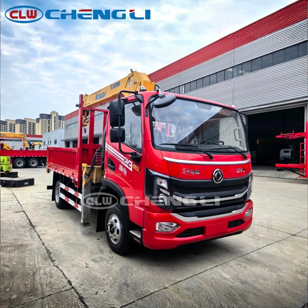 Dongfeng Truck Mounted Crane 45-Degree View