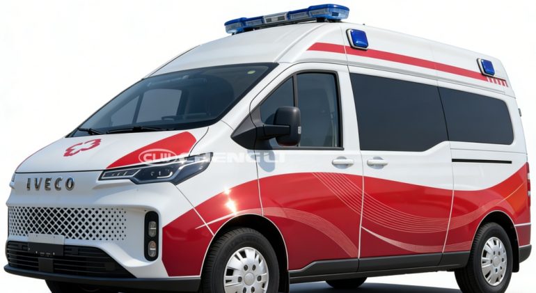 iveco fidato electric ambulance