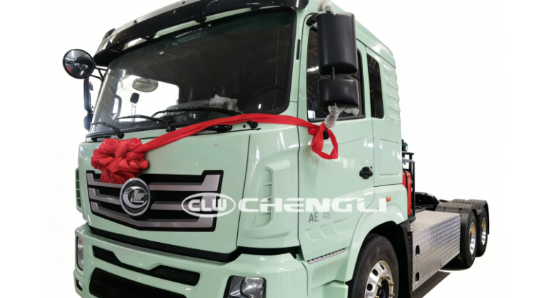 6x4 Electric Tractor Head Truck