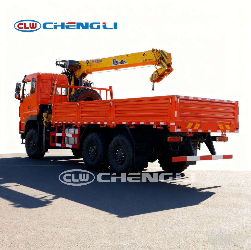 Truck with Crane