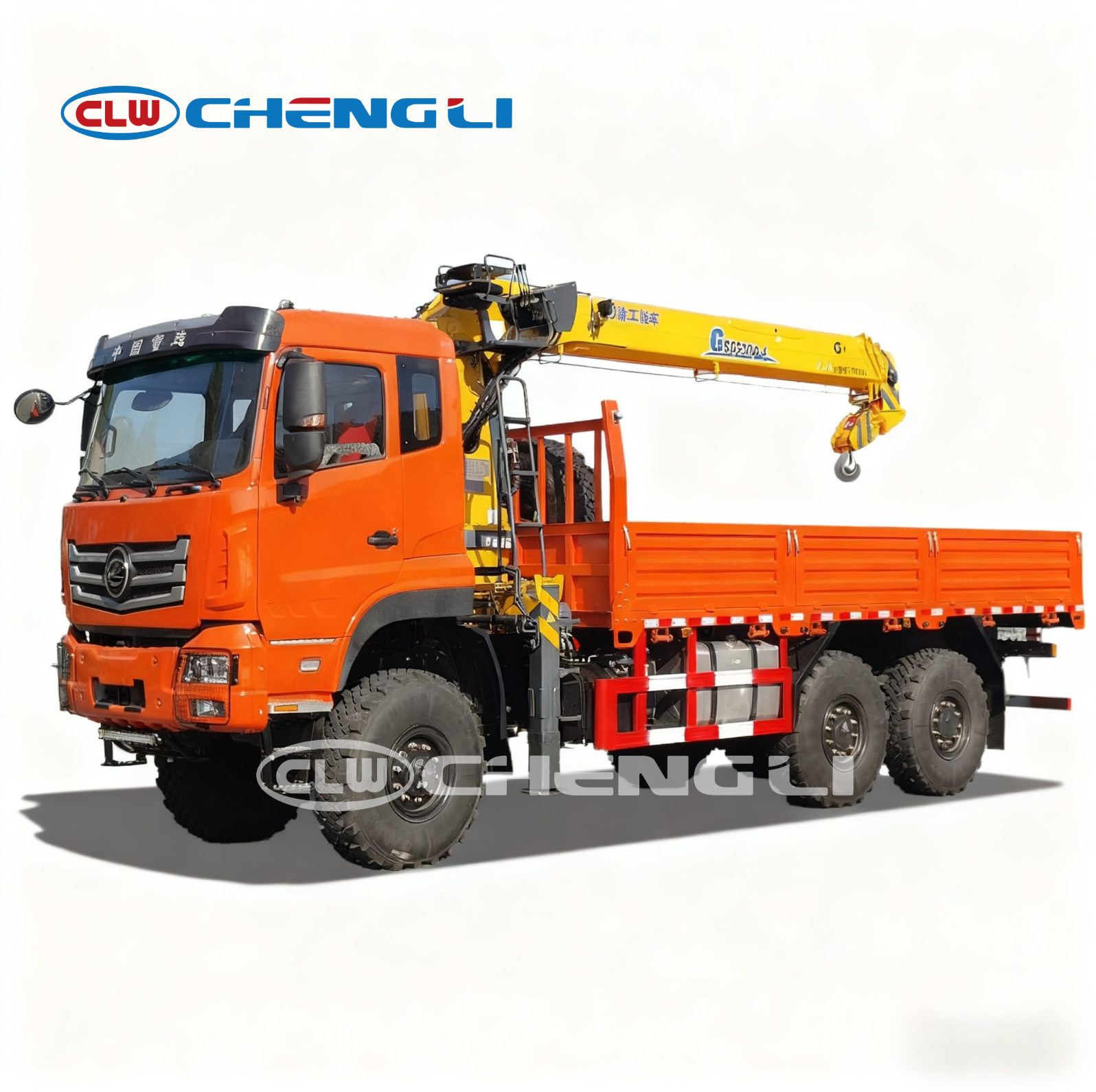 Truck with Crane