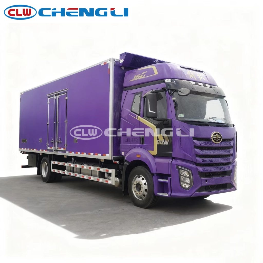 faw j6g refrigerated truck