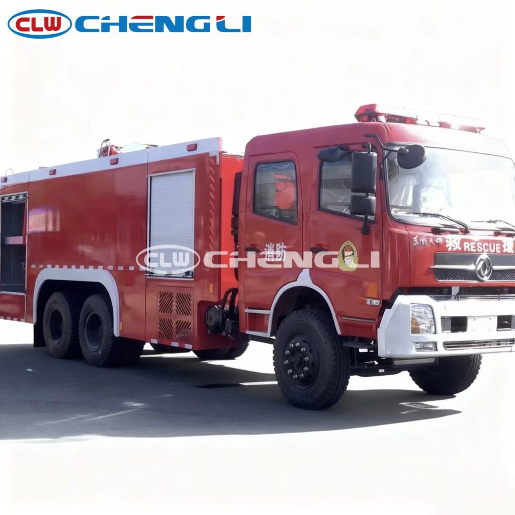 HOWO 16 cbm Water Tank Fire Truck