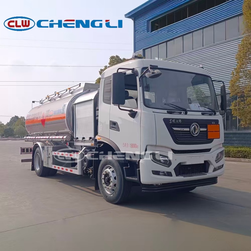 Dongfeng aircraft refueling truck 45 degree angle jet fuel tanker