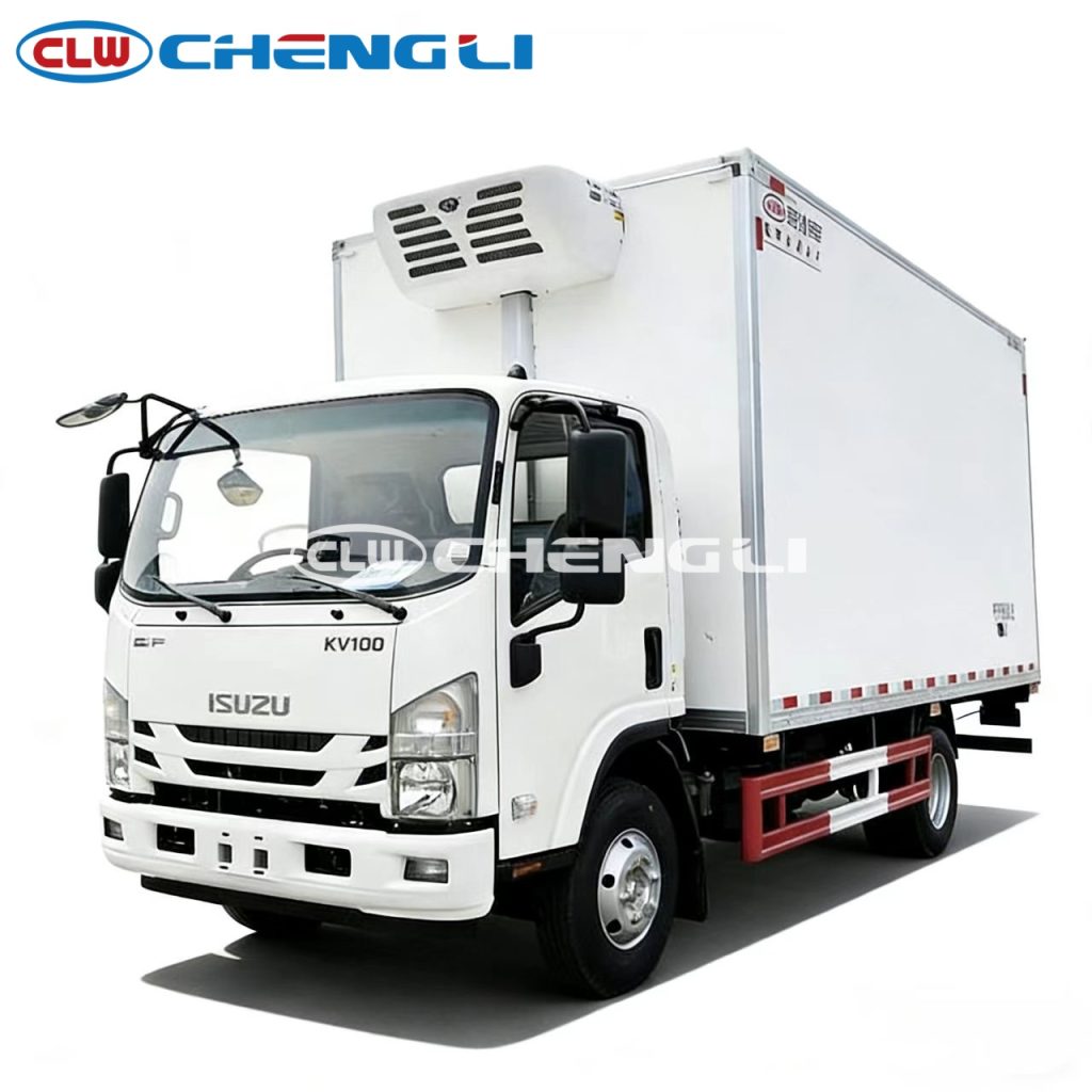 ISUZU kv100 refrigerated truck