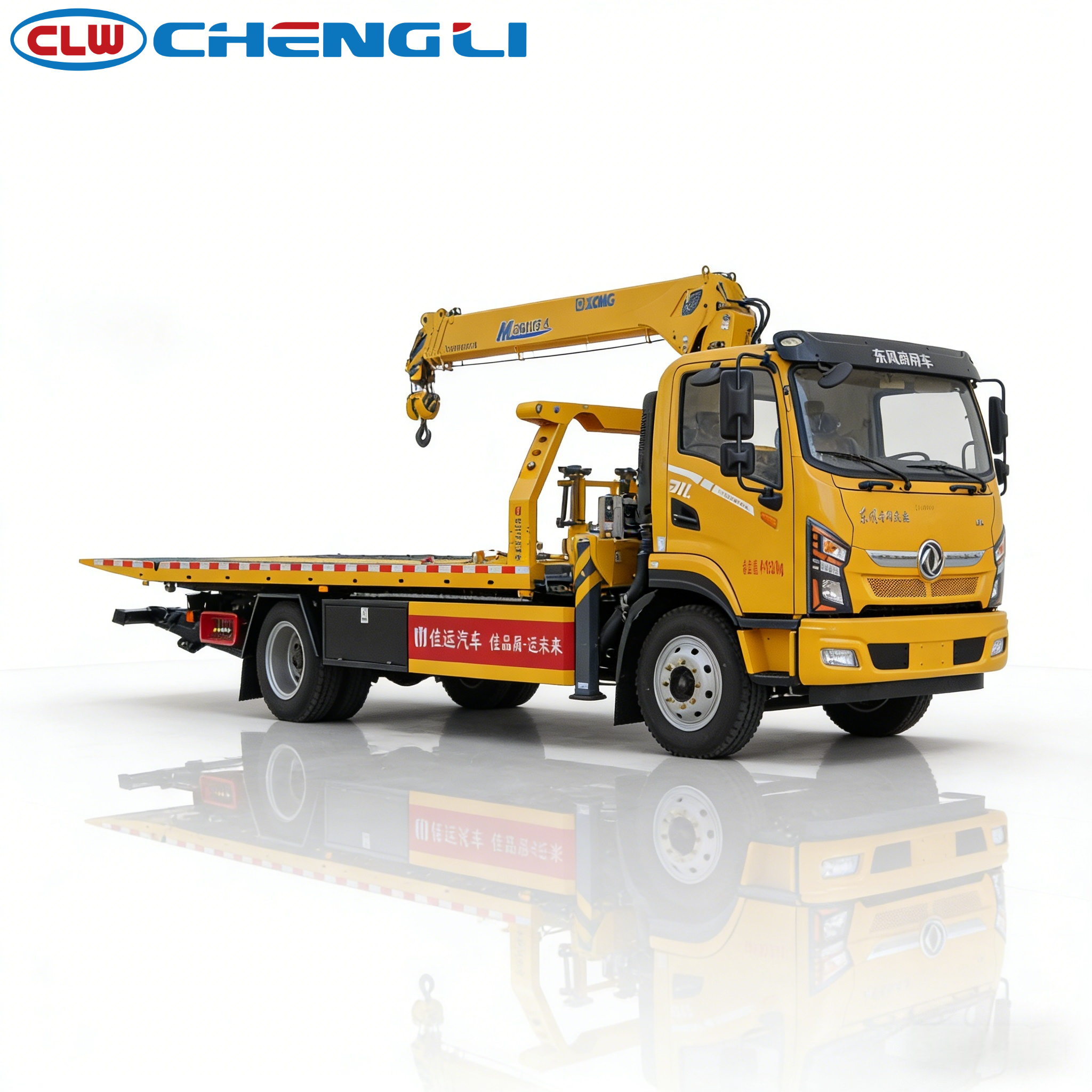 4x2 Wrecker with Crane