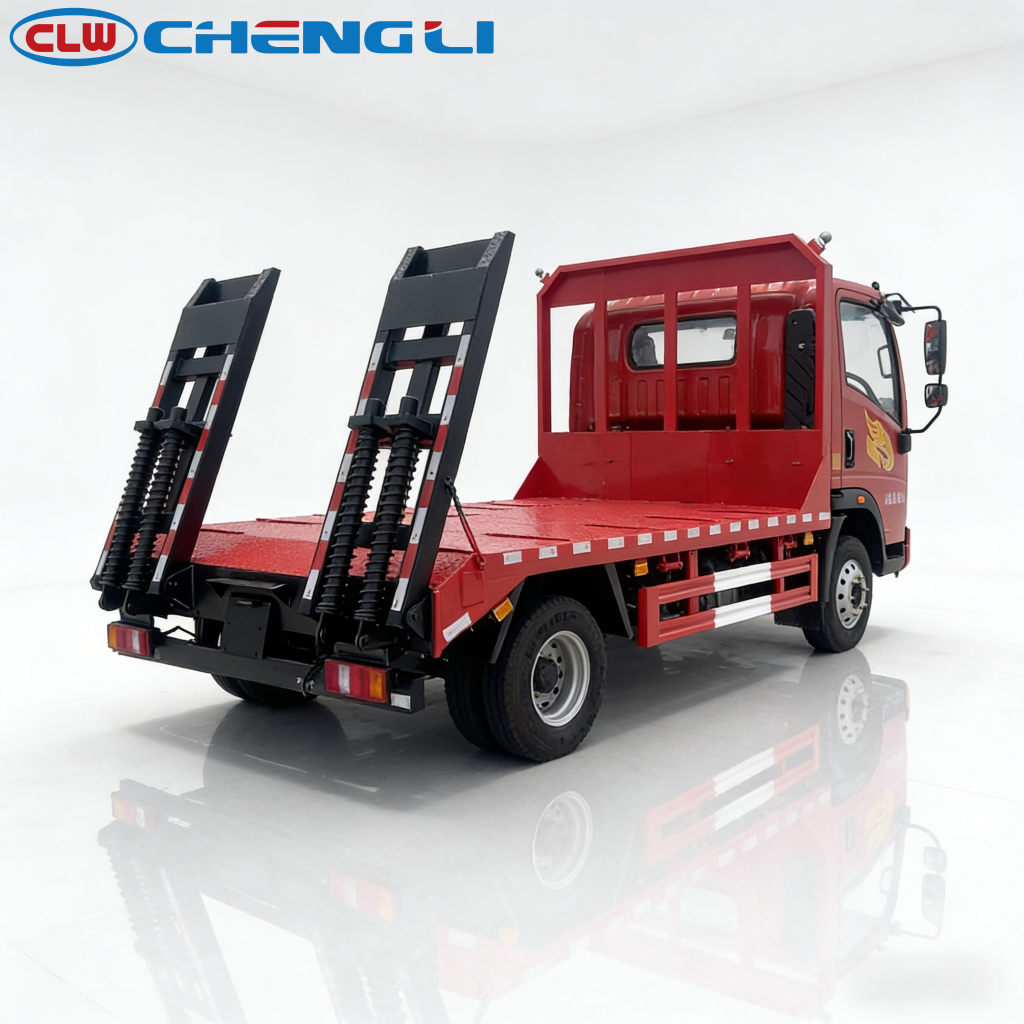 Sinotruk Homan 170HP Flatbed Truck