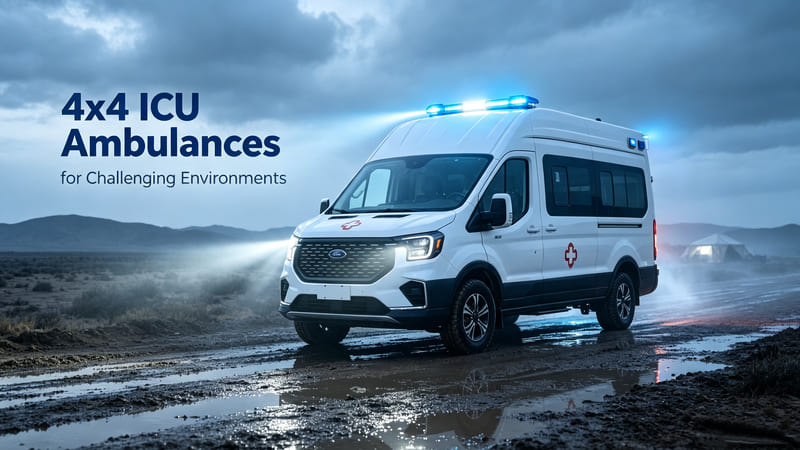4x4 ICU Ambulances for Challenging Environments
