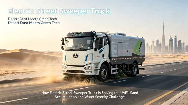 Why the Electric Street Sweeper Truck Is Built to Beat the Desert