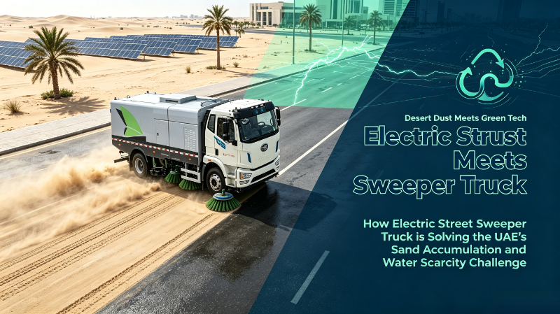 How the Electric Street Sweeper Truck Supports the UAE's Net Zero 2050 Strategy