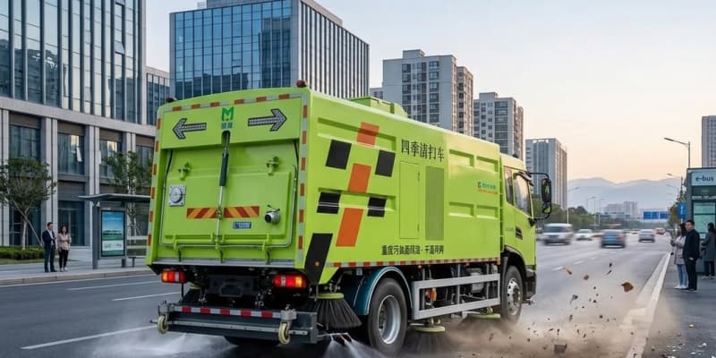 types of road sweeper trucks