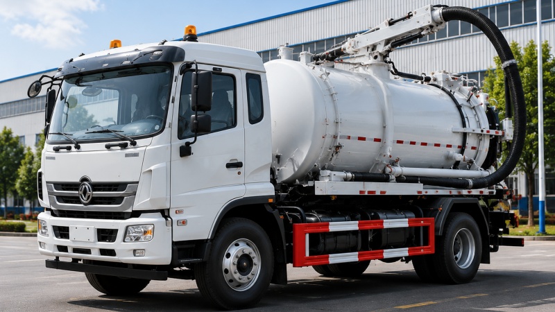 Vacuum Cleaning Truck