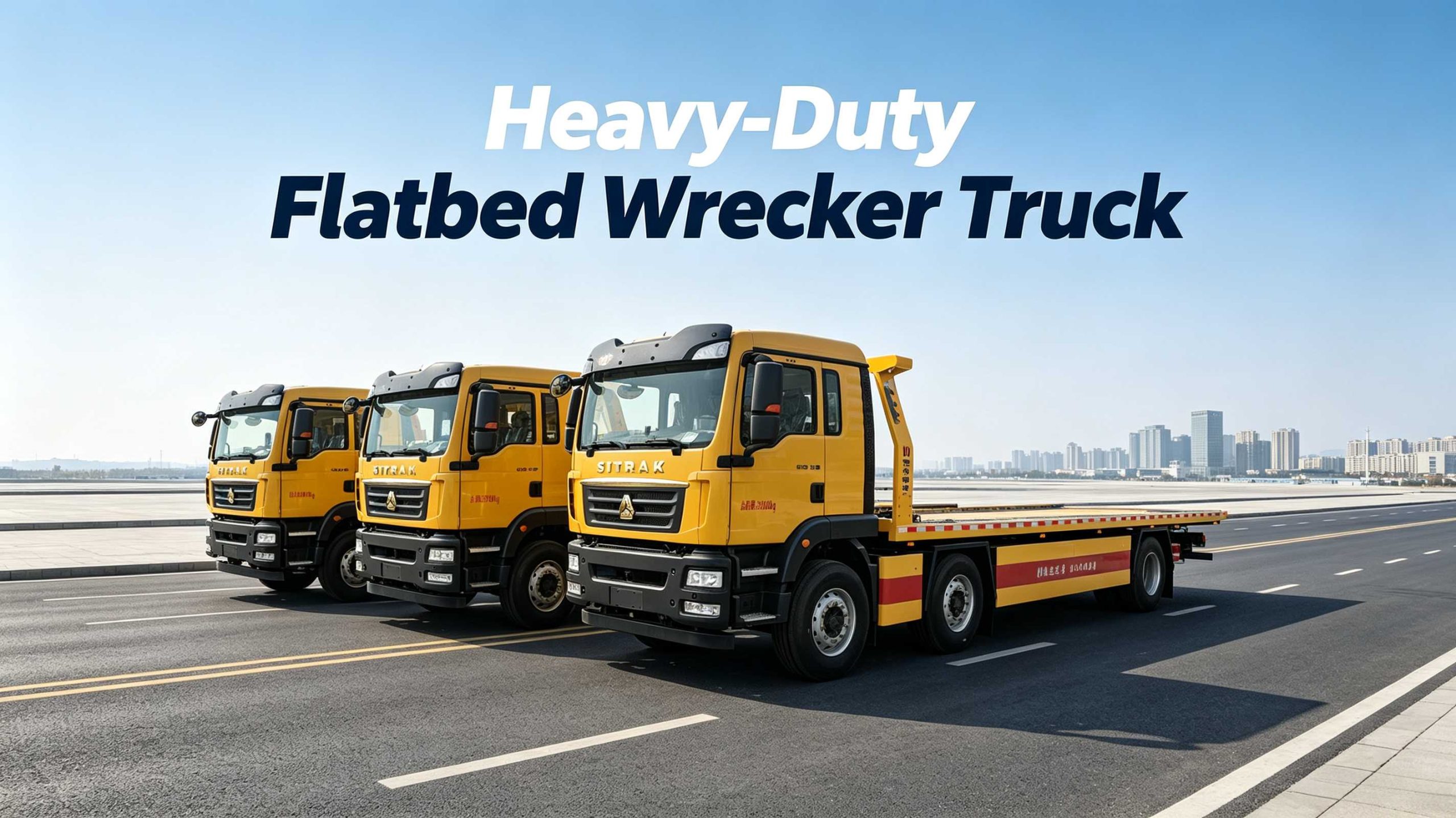 15 Tons Wrecker Truck