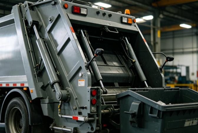 Compactor Garbage Truck Tank