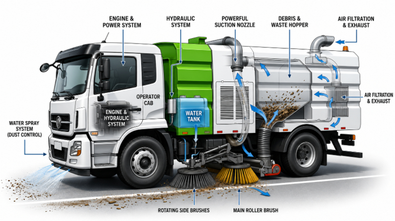 Garbage Collection Capacity Balance Cleaning Efficiency and Working Tim