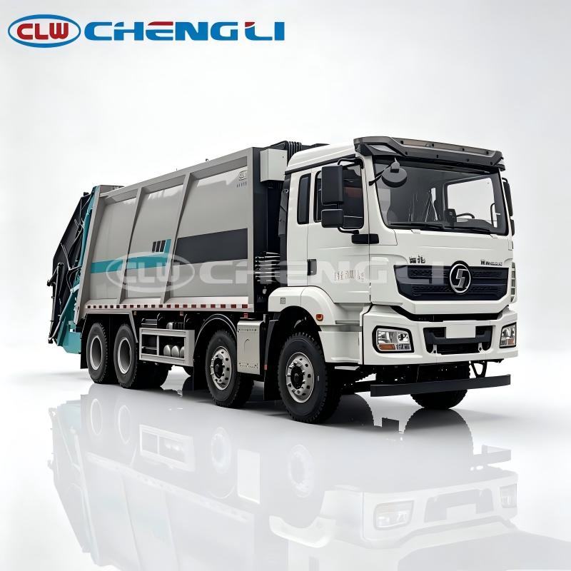 SHACMAN 8x4 Compactor Garbage Truck