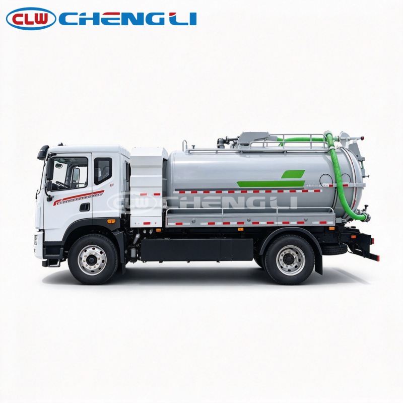 18T Electric Vacuum Sewage Truck