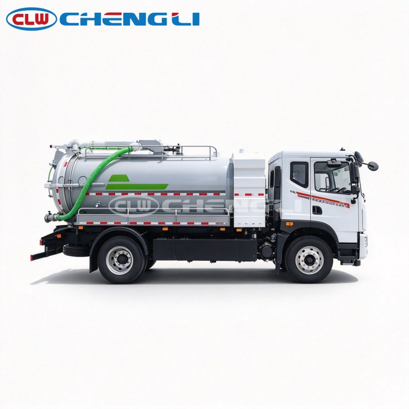 18T Electric Vacuum Sewage Truck