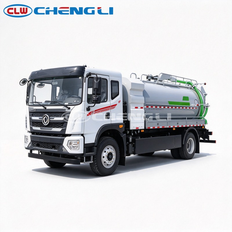 18T Electric Vacuum Sewage Truck