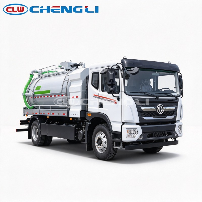 18T Electric Vacuum Sewage Truck