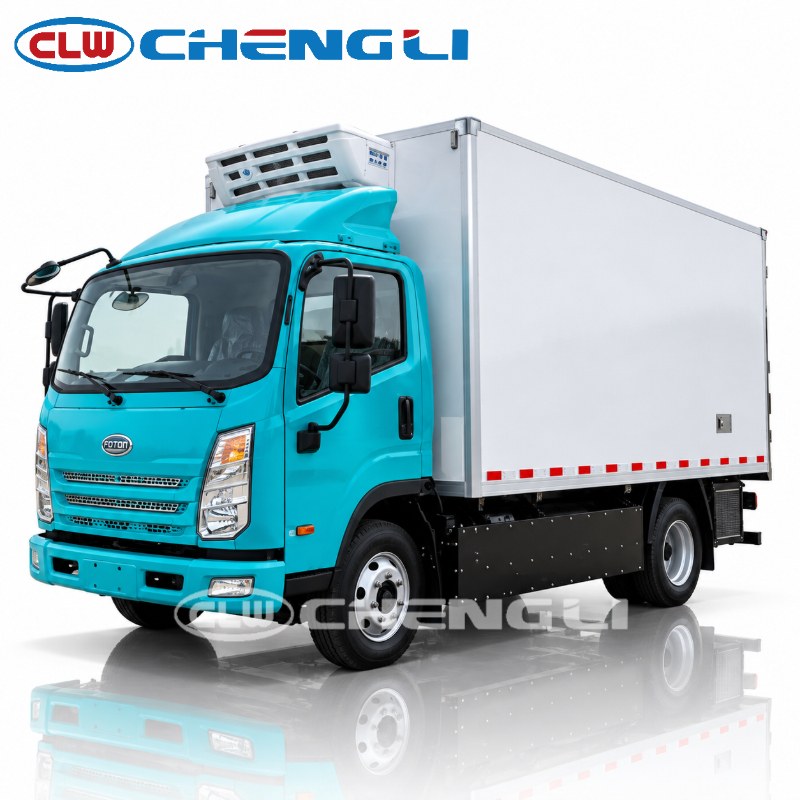 Hydrogen Fuel Cell Refrigerated Truck