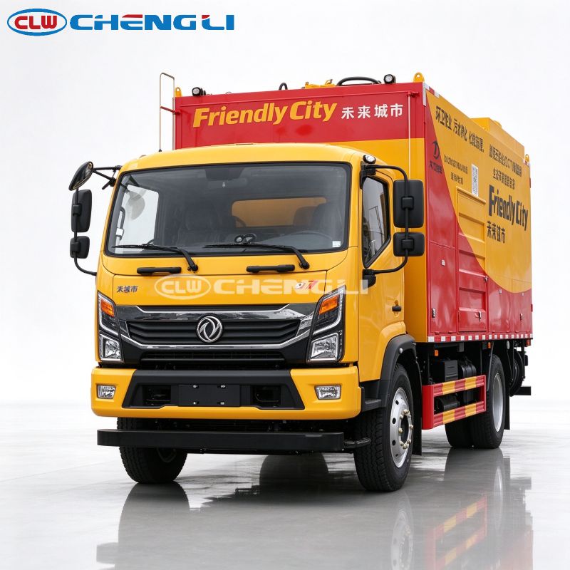 4x2 Sewage Suction and Purification Truck