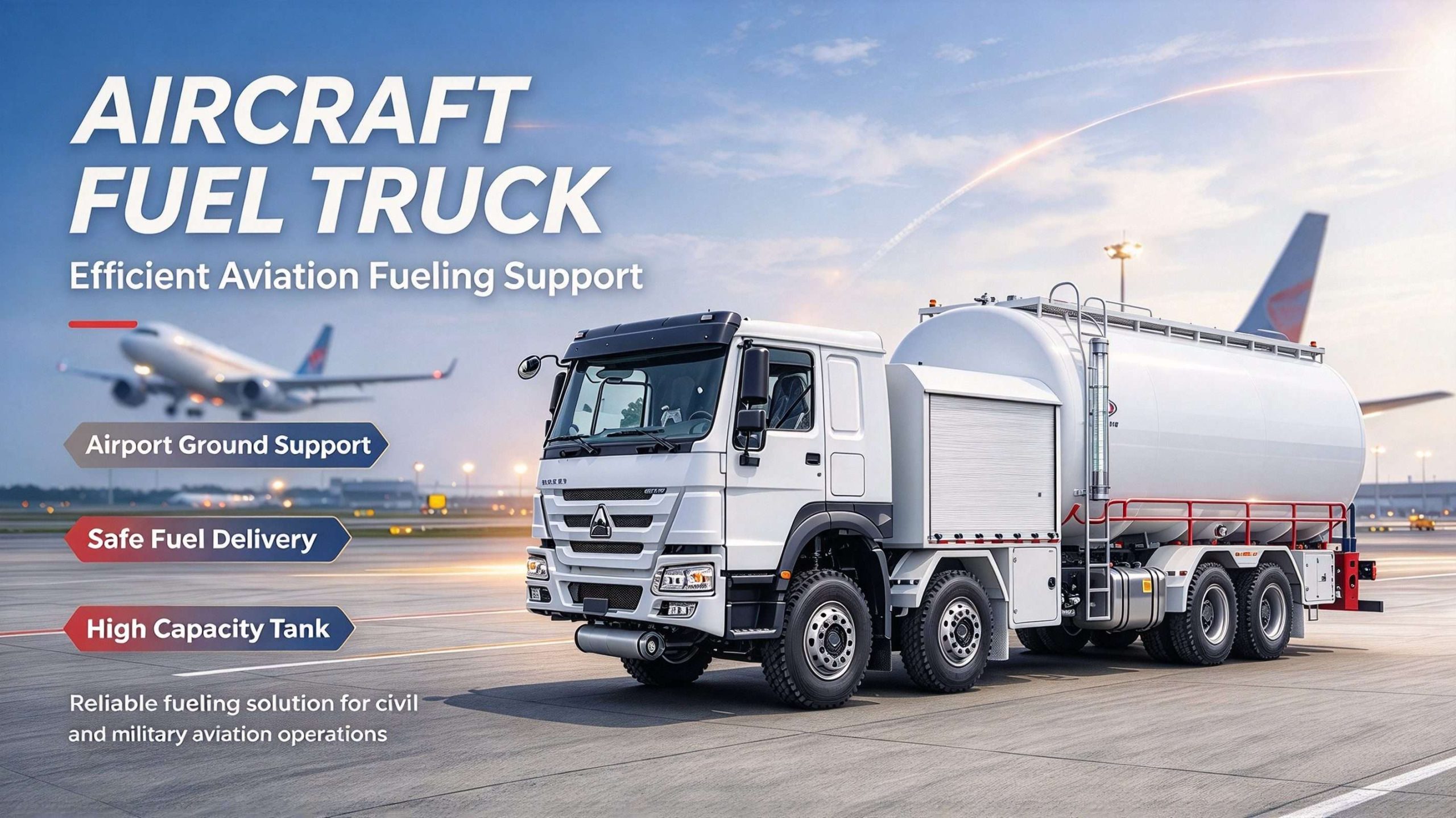 60m³ aircraft refueling truck