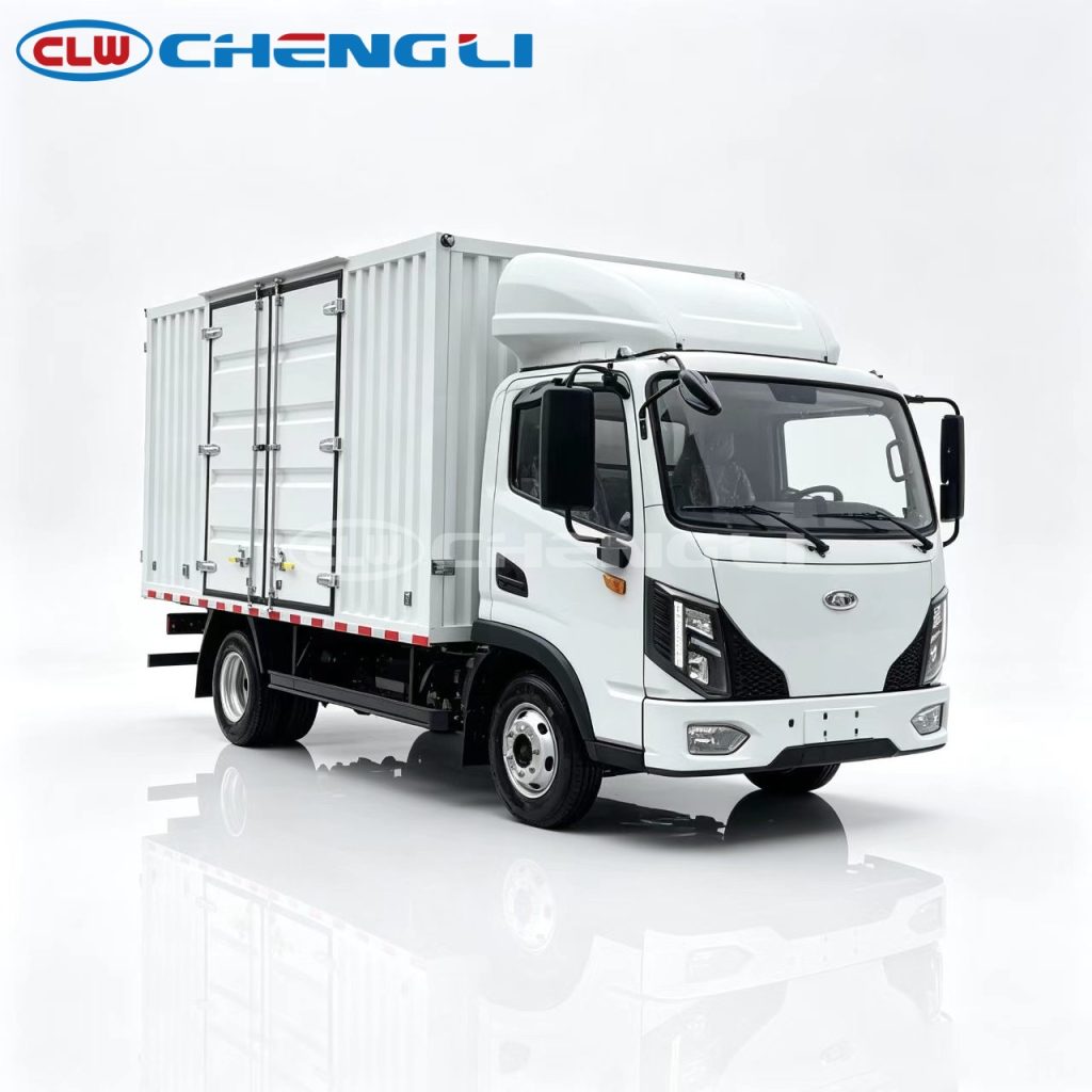 CLW 4x2 4.5 Ton Electrical Box Truck for Logistic Transport