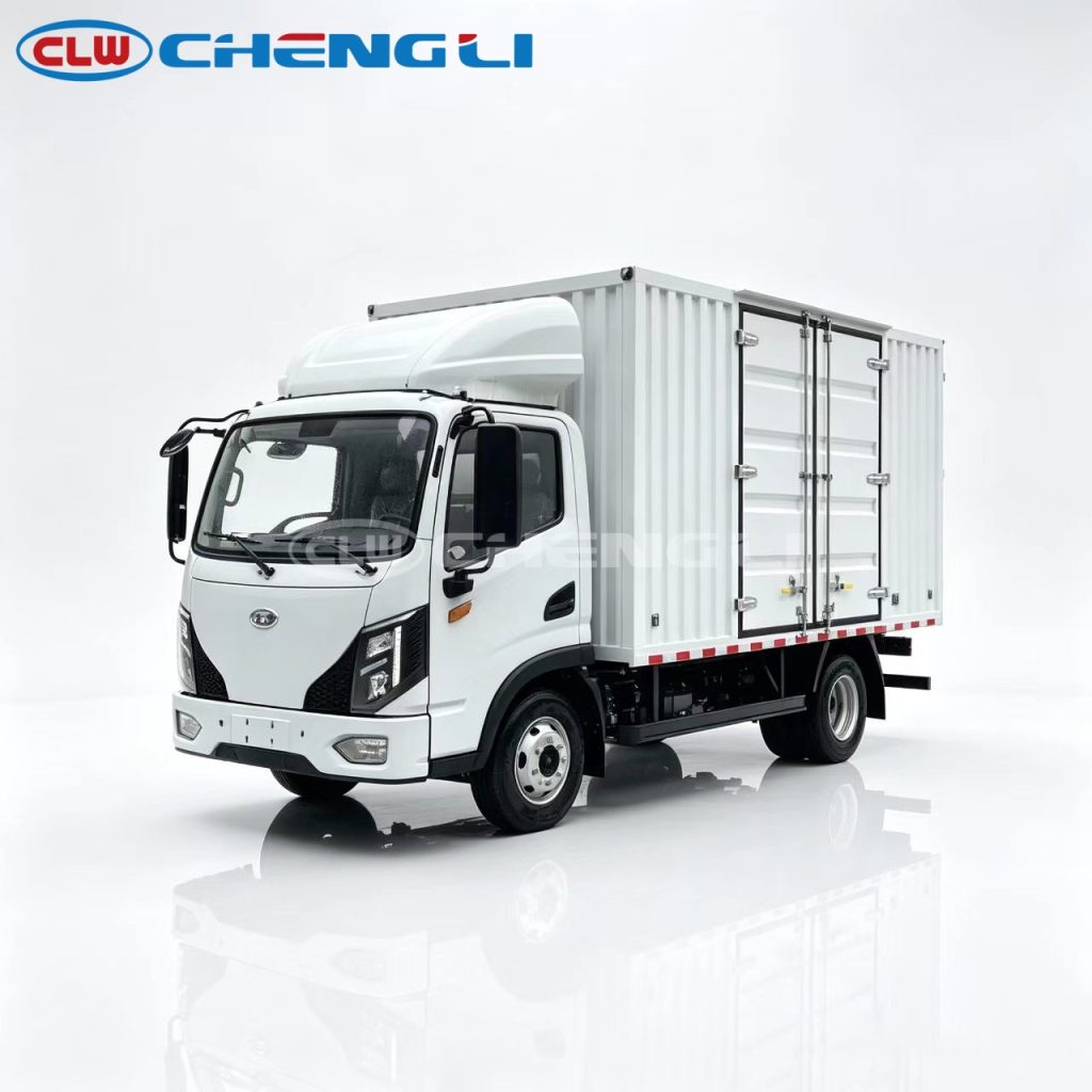 CLW 4x2 4.5 Ton Electrical Box Truck for Logistic Transport