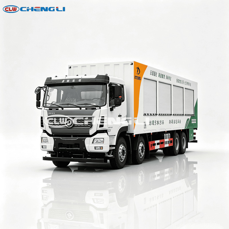 8x4 Sludge Dewatering Truck